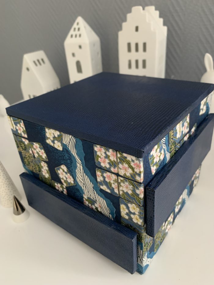 Une boîte cube - Les ateliers d'Olga